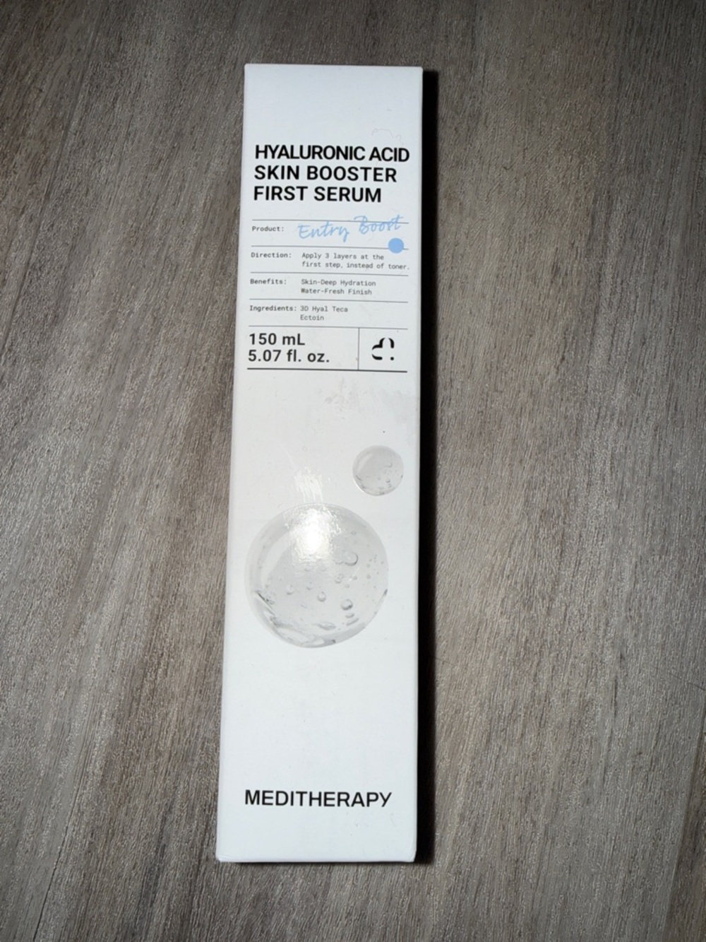 Meditherapy Hyaluronic Acid Skin Booster First Serum - White